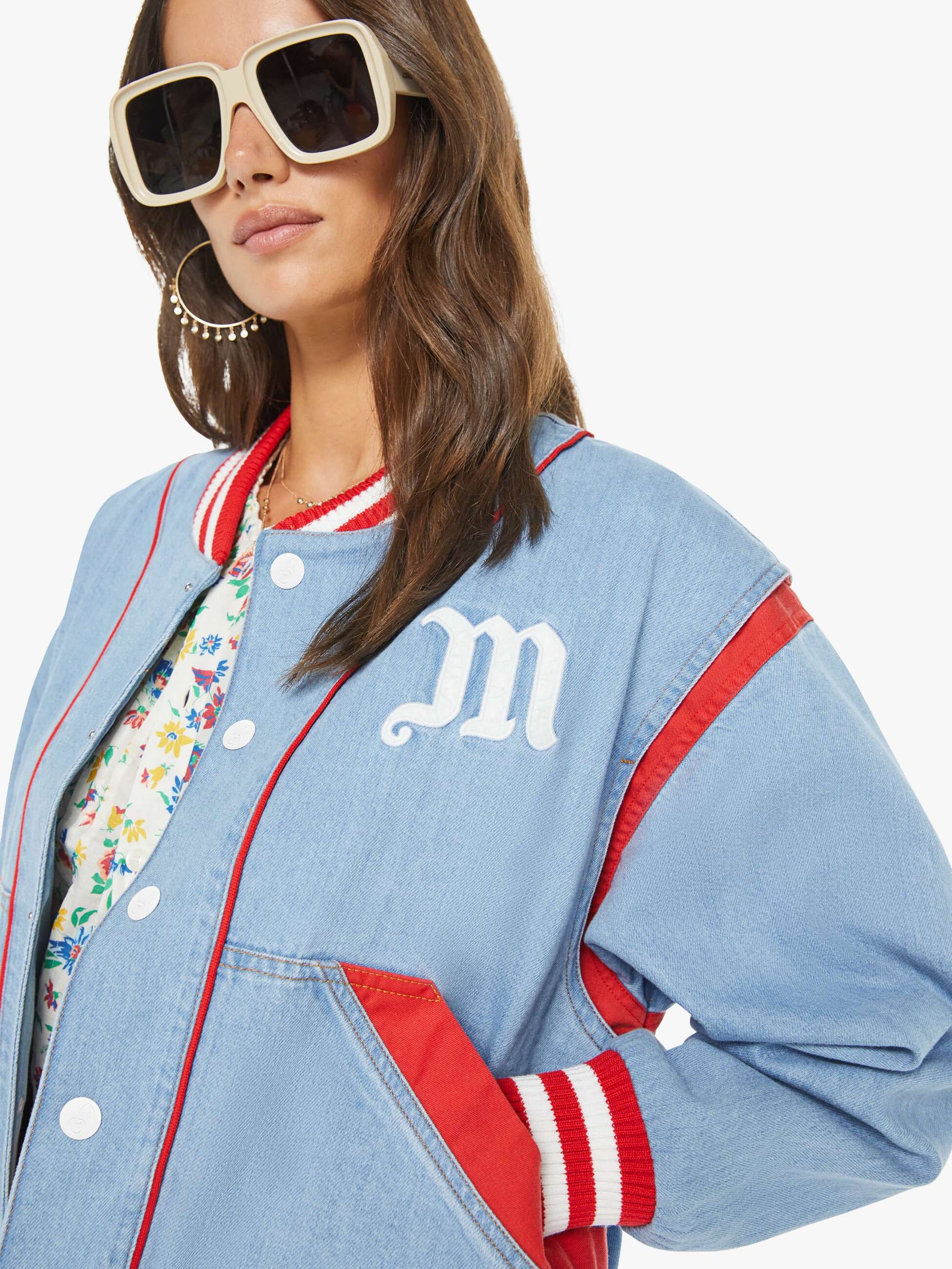 Mother Denim Women The Three Strikes Jacket