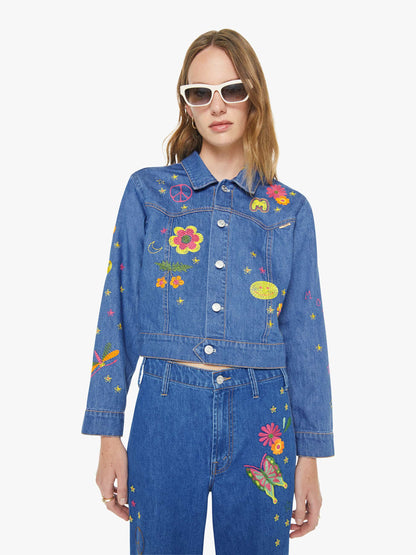 Mother Denim Women The Heyday Cropped Jacket
