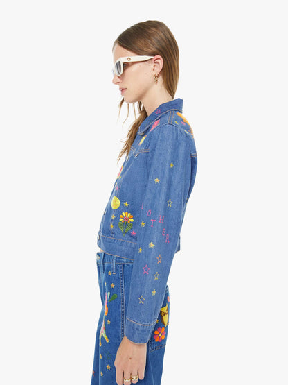 Mother Denim Women The Heyday Cropped Jacket