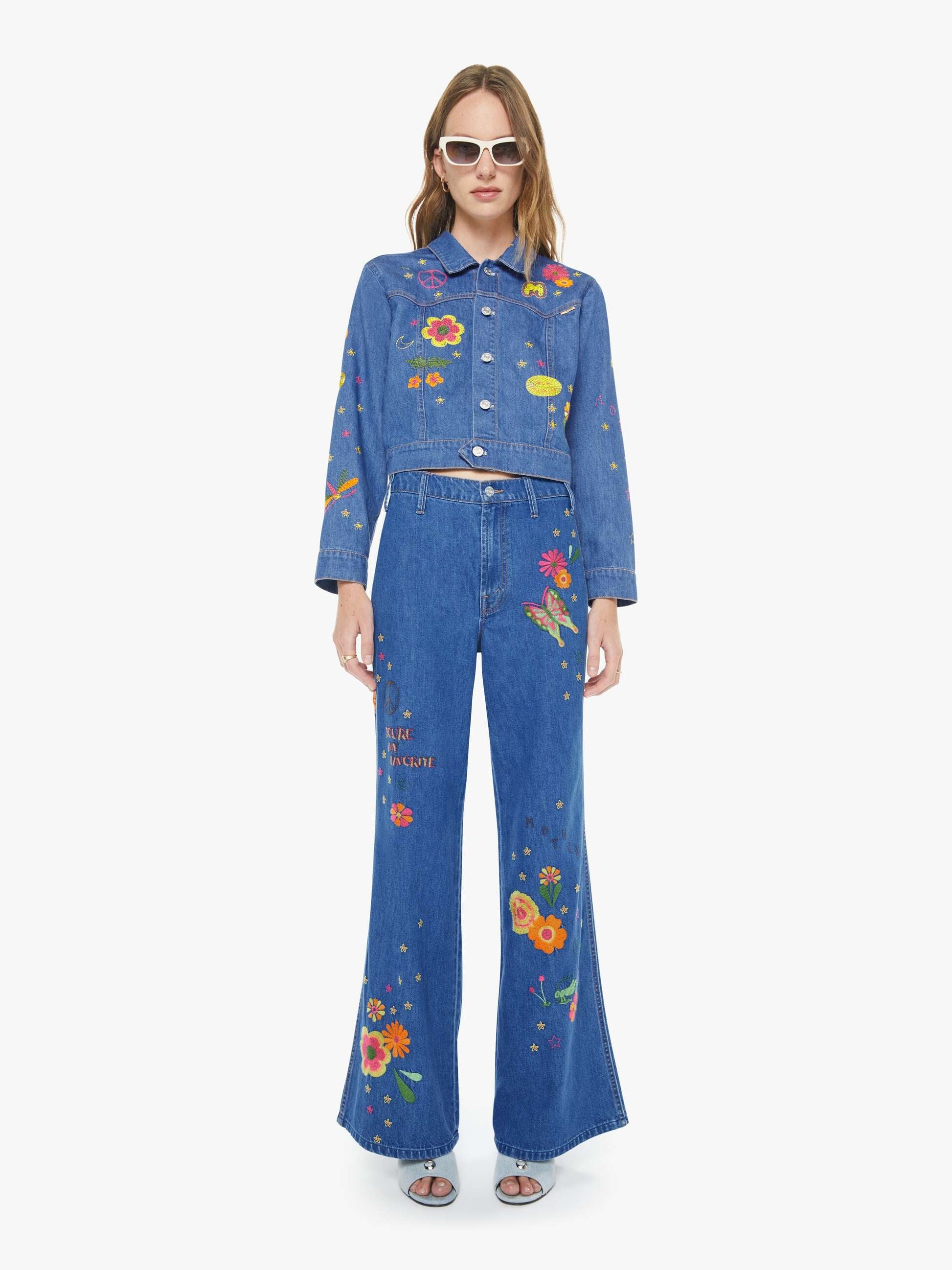 Mother Denim Women The Heyday Cropped Jacket