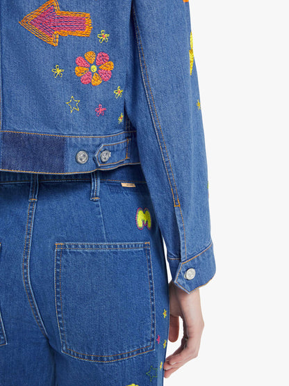 Mother Denim Women The Heyday Cropped Jacket