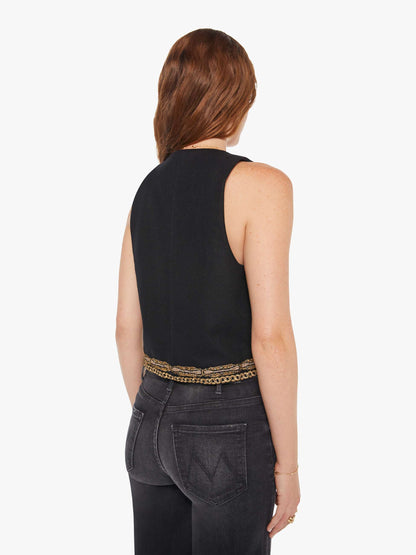 Mother Denim Women Maria Cher Selena Vest