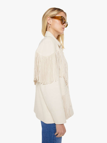 Mother Denim Women Alix of Bohemia Jude Fringe Jacket