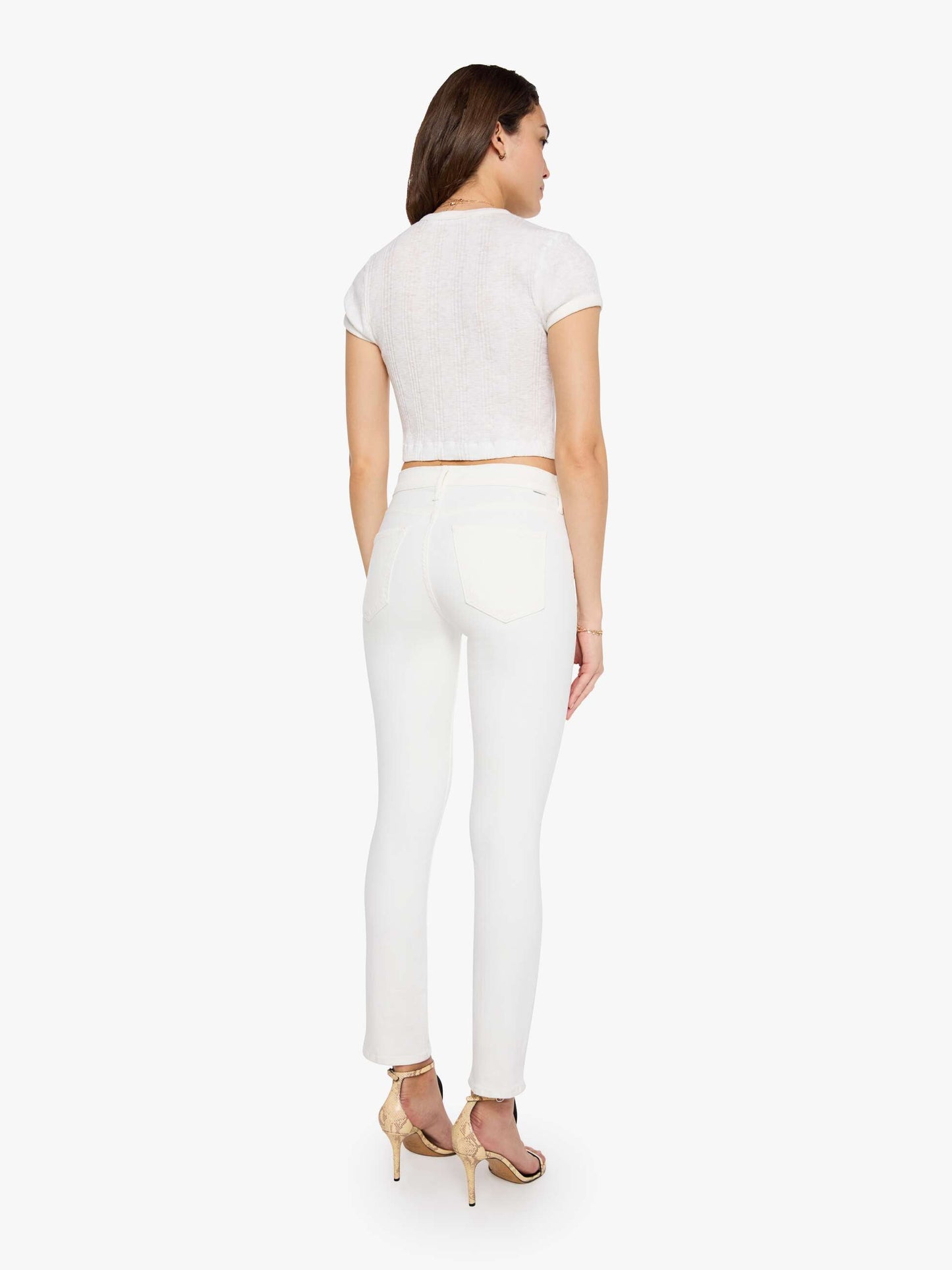 Mother Denim Women Women's The Mid Rise Dazzler Ankle Fairest of Them All