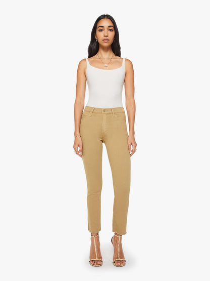 Mother Denim Women The Mid Rise Dazzler Ankle Fray