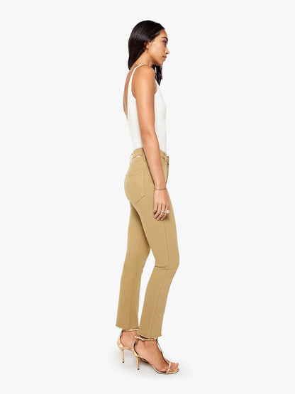Mother Denim Women The Mid Rise Dazzler Ankle Fray