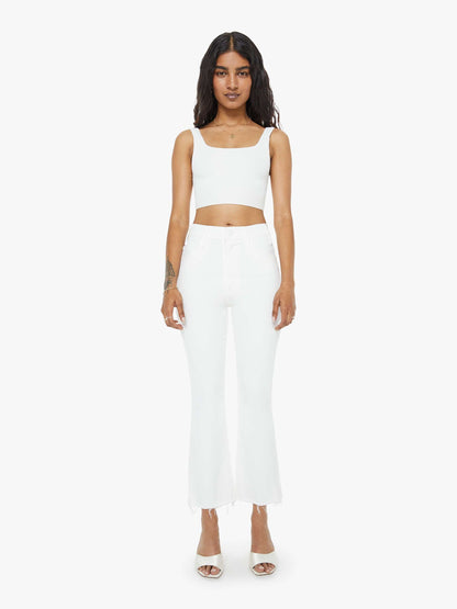 Mother Denim Women PETITES The Lil Hustler Ankle Fray