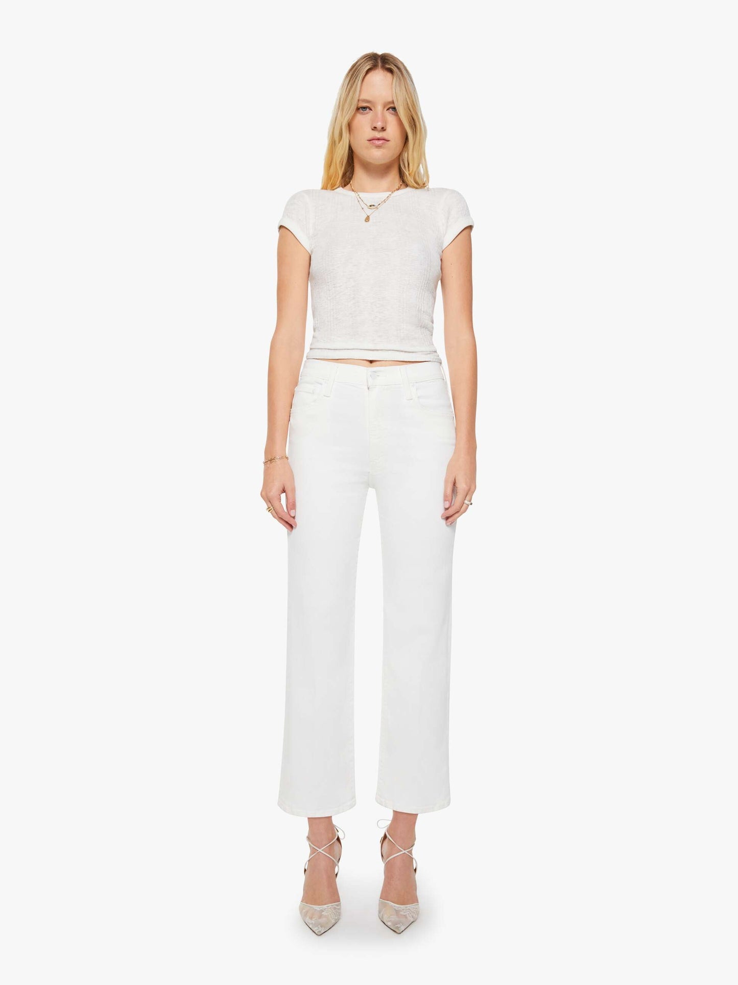 Mother Denim Women THE RAMBLER ZIP ANKLE FAIREST OF THEM ALL