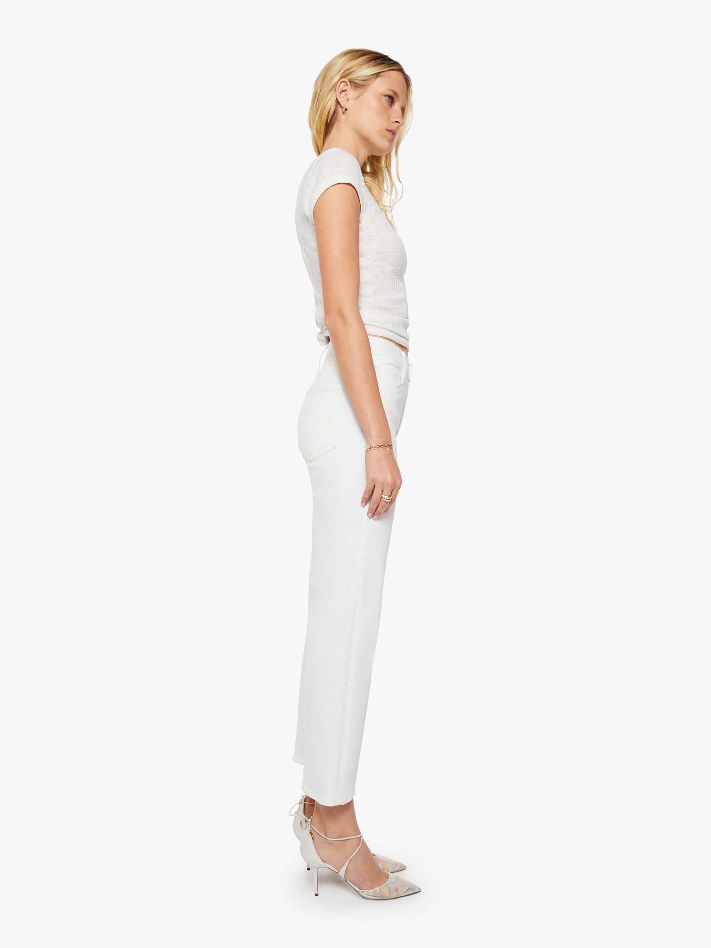 Mother Denim Women THE RAMBLER ZIP ANKLE FAIREST OF THEM ALL