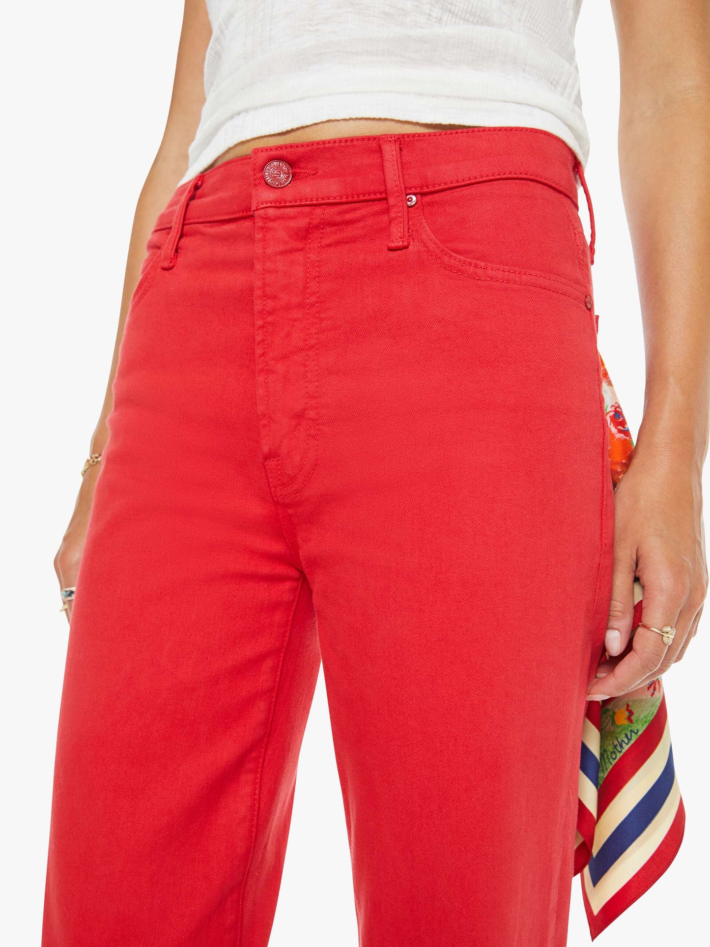 Mother Denim Women The Kick It