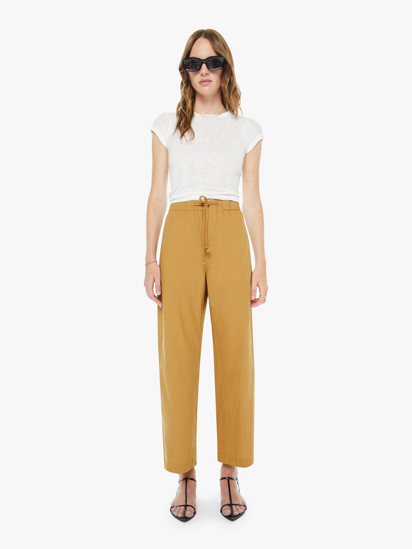Mother Denim Women The Drawn Half-Pipe Ankle