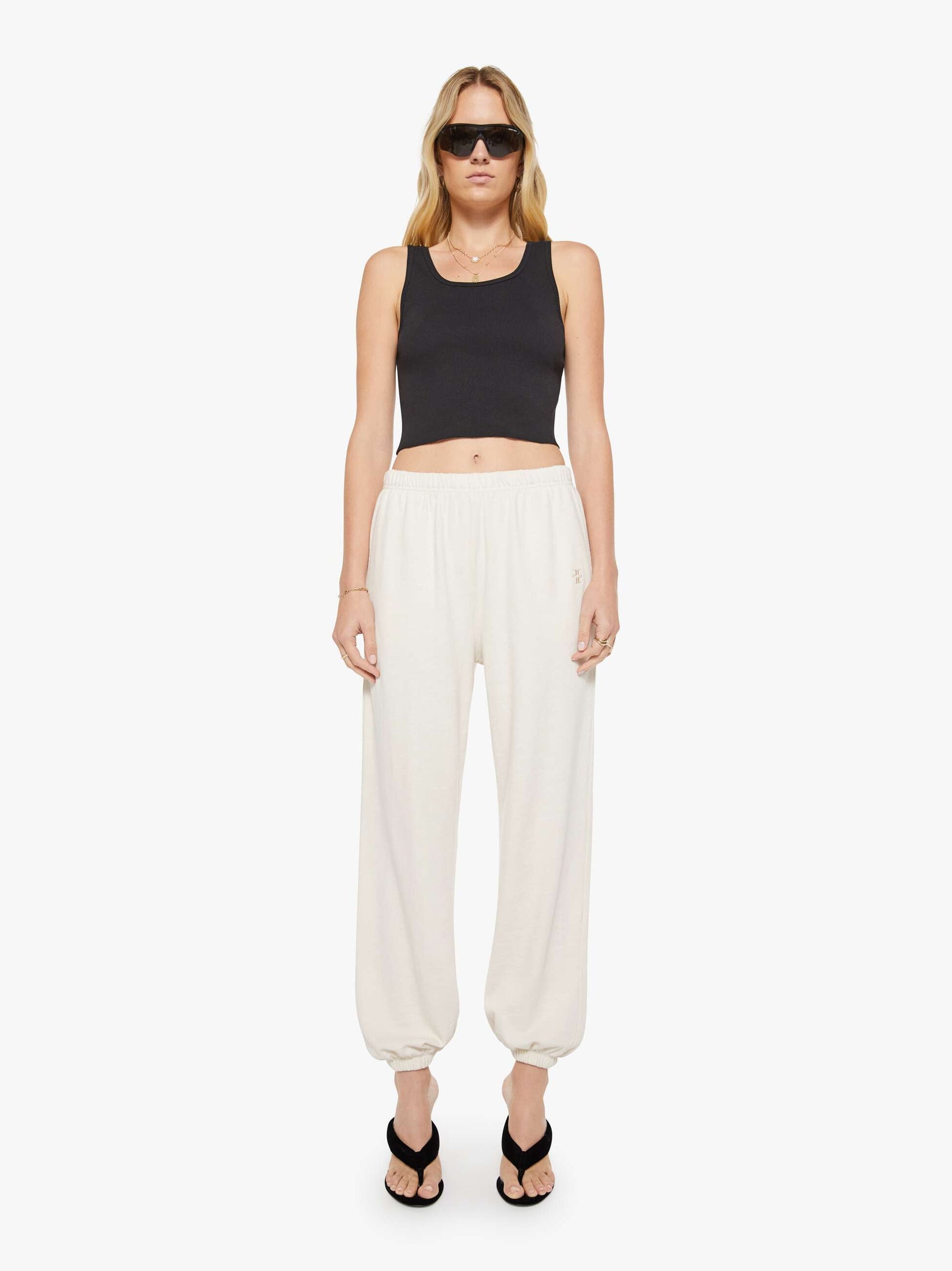 Mother Denim Women Eterne Boyfriend Pocket Sweatpant