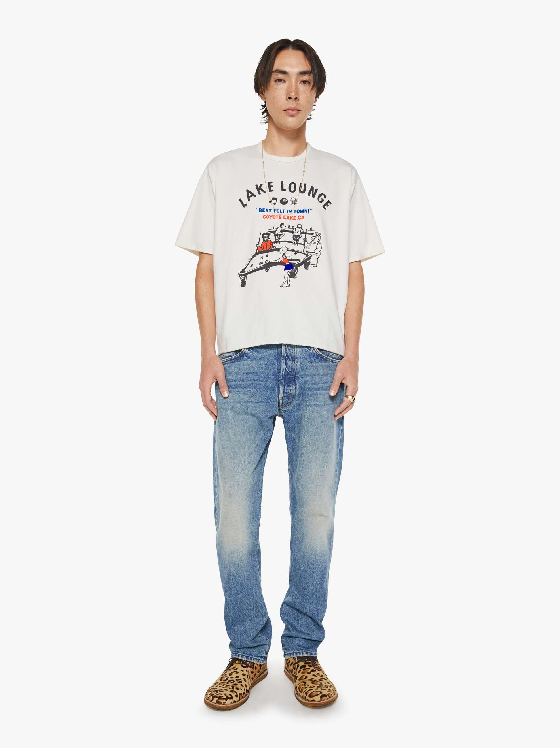 Mother Denim Women The Cut Off Coops Tee