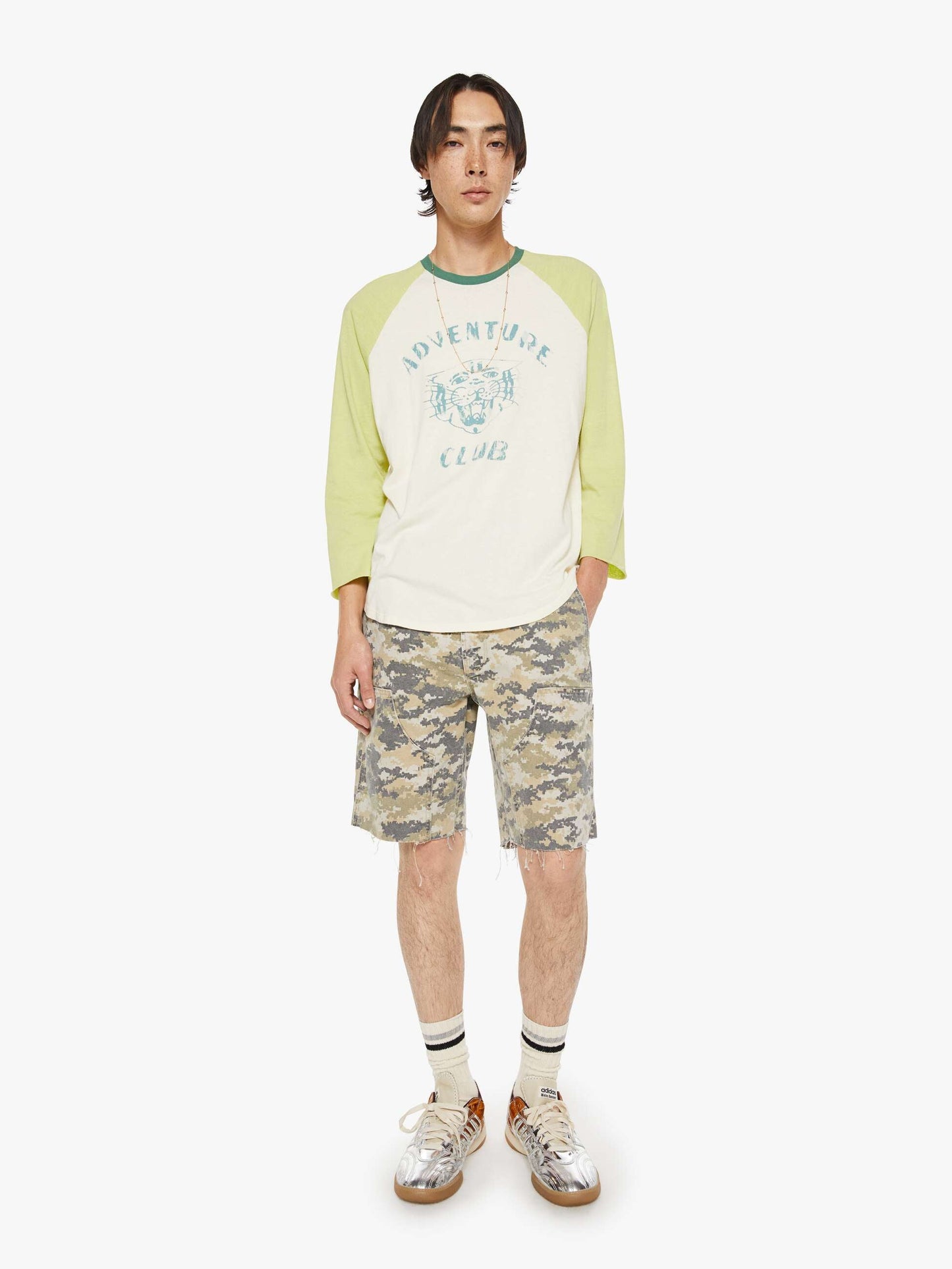 Mother Denim Women The Slugger 3Qtr Fray