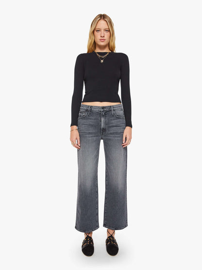 Mother Denim Women The L/S Itty Bitty Crop