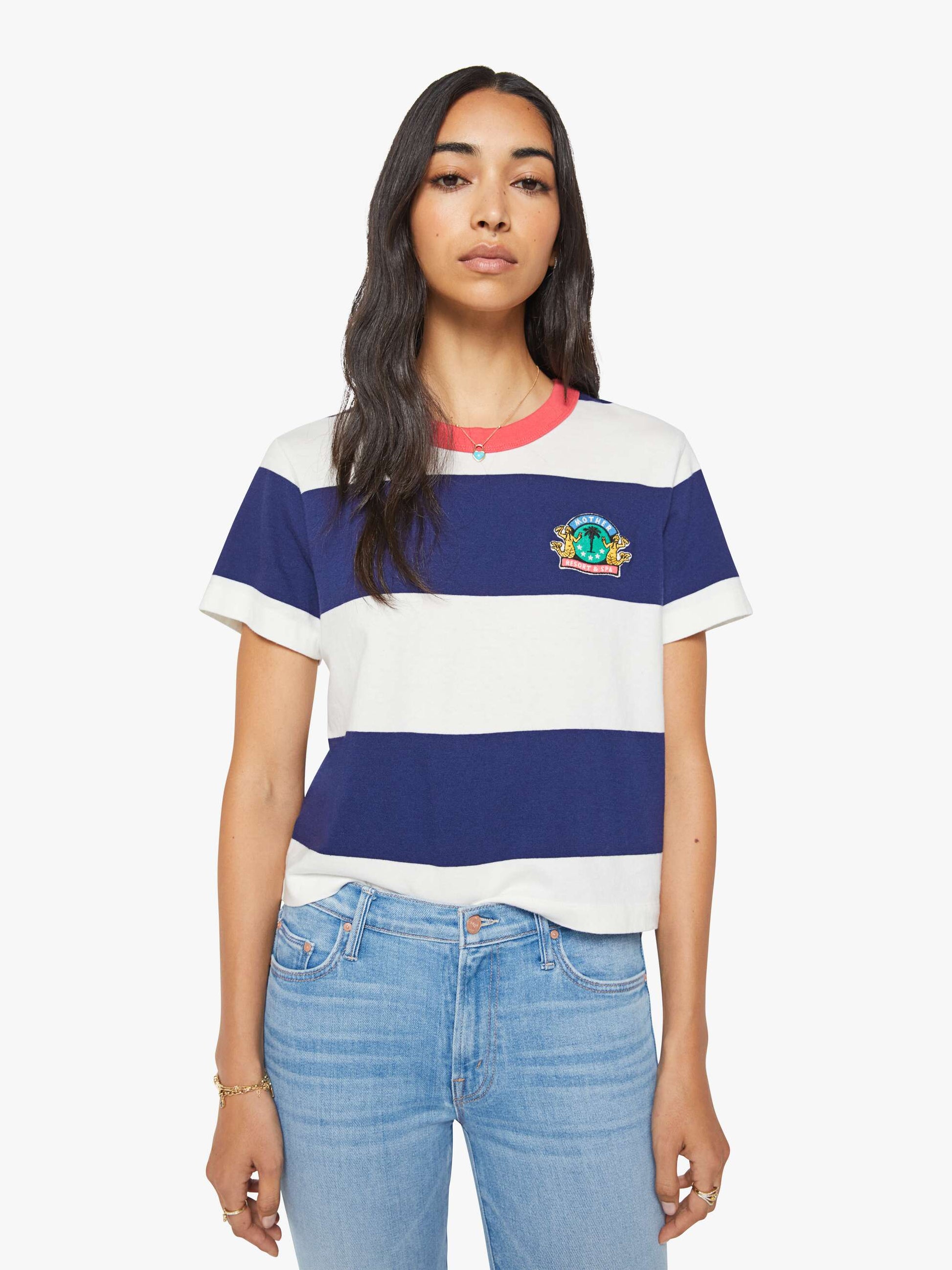 Mother Denim Women The Boxy Goodie Goodie