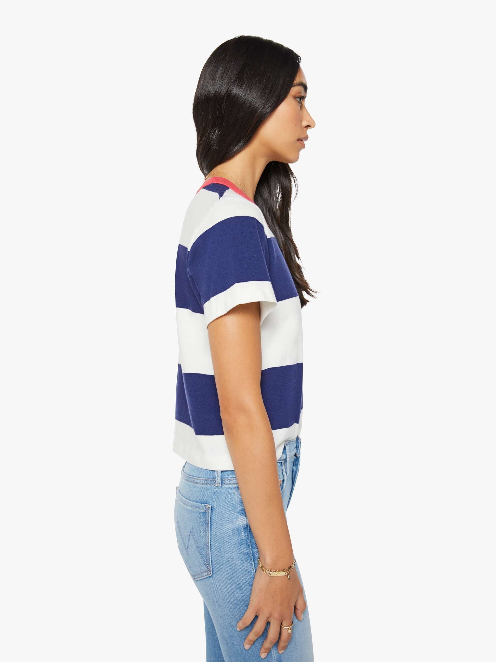 Mother Denim Women The Boxy Goodie Goodie