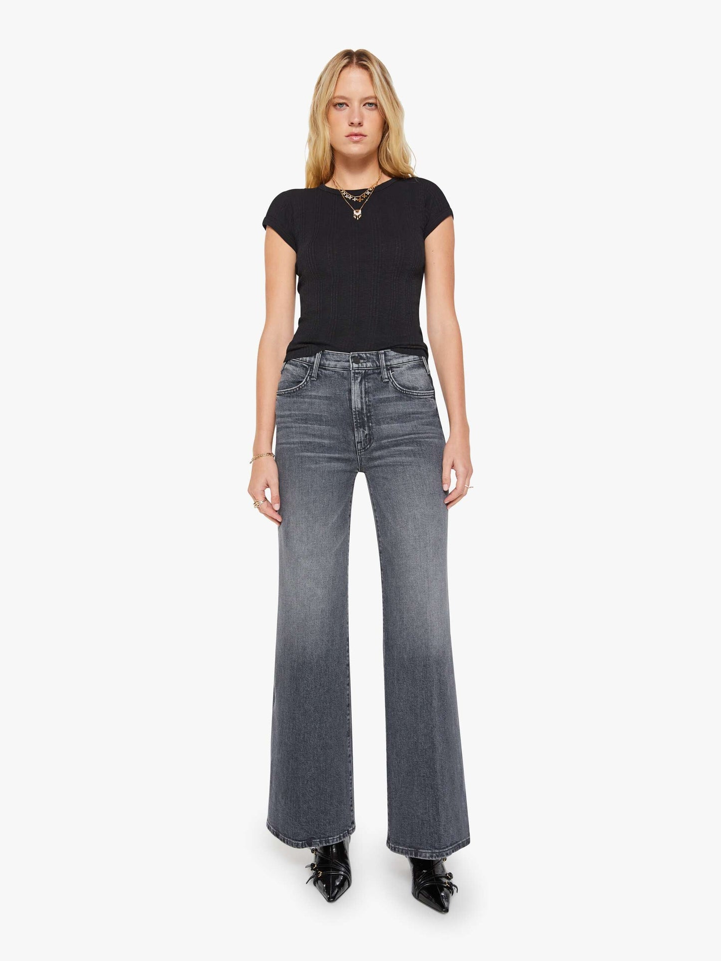 Mother Denim Women The Itty Bitty Ringer