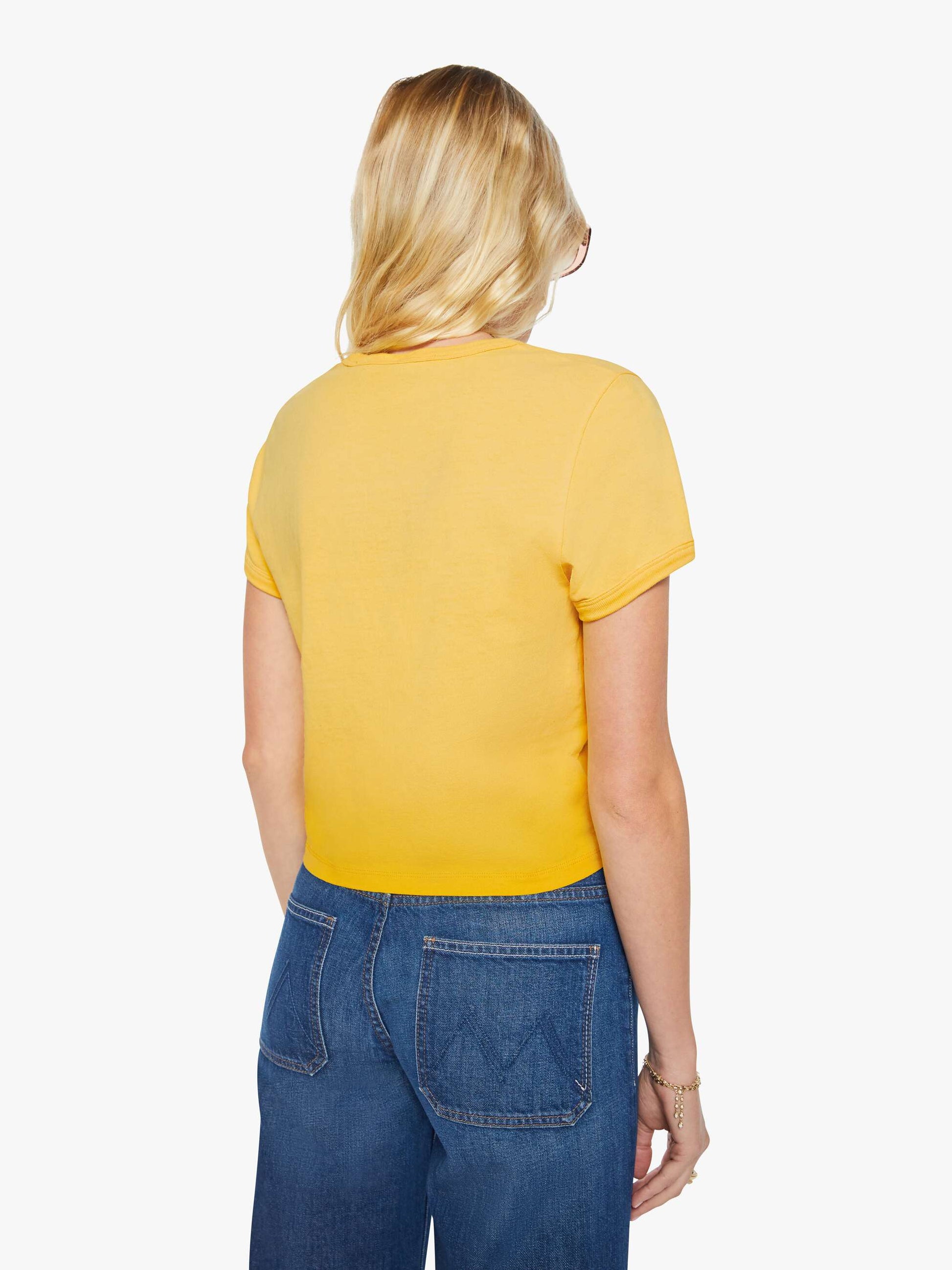 Mother Denim Women The Itty Bitty Ringer