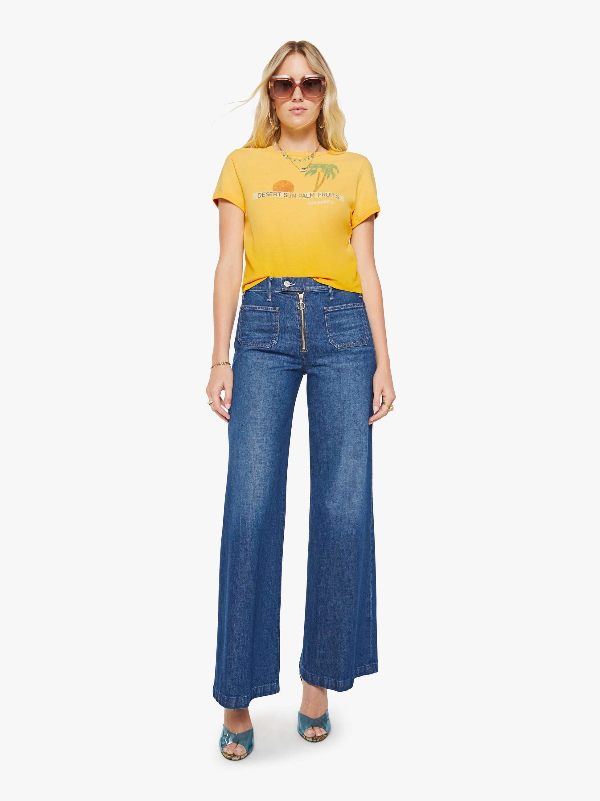 Mother Denim Women The Itty Bitty Ringer