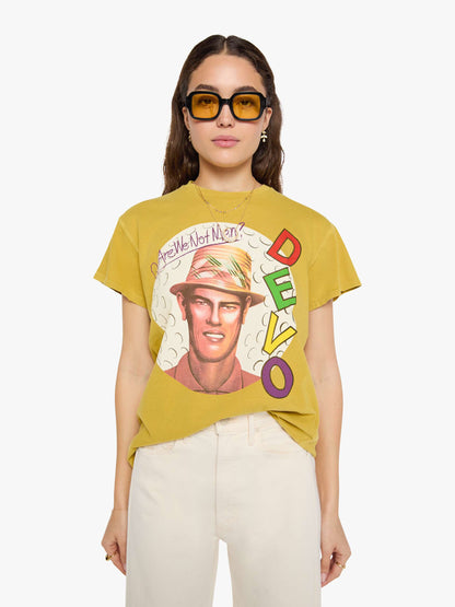 Mother Denim Women MadeWorn Devo Tee
