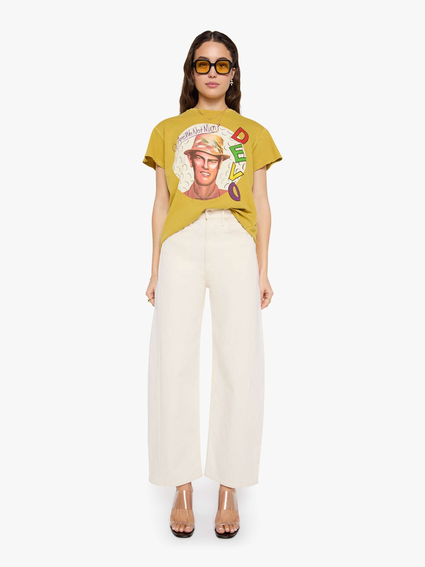 Mother Denim Women MadeWorn Devo Tee