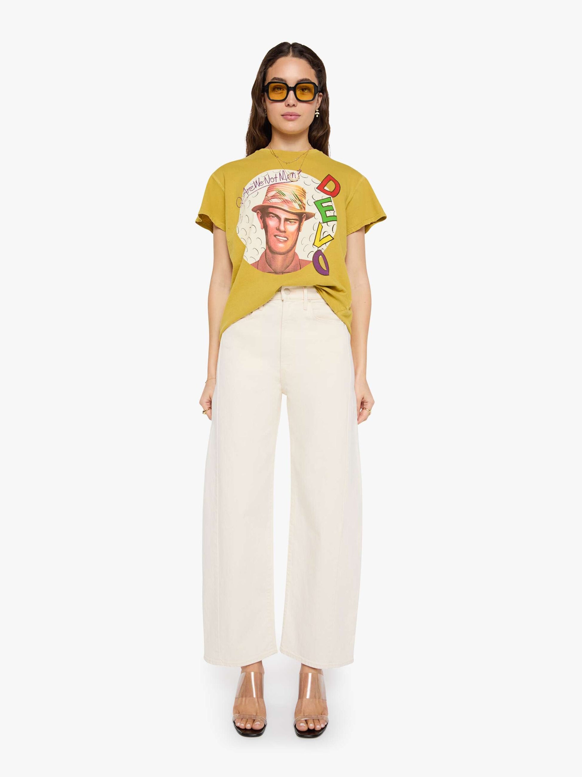 Mother Denim Women MadeWorn Devo Tee