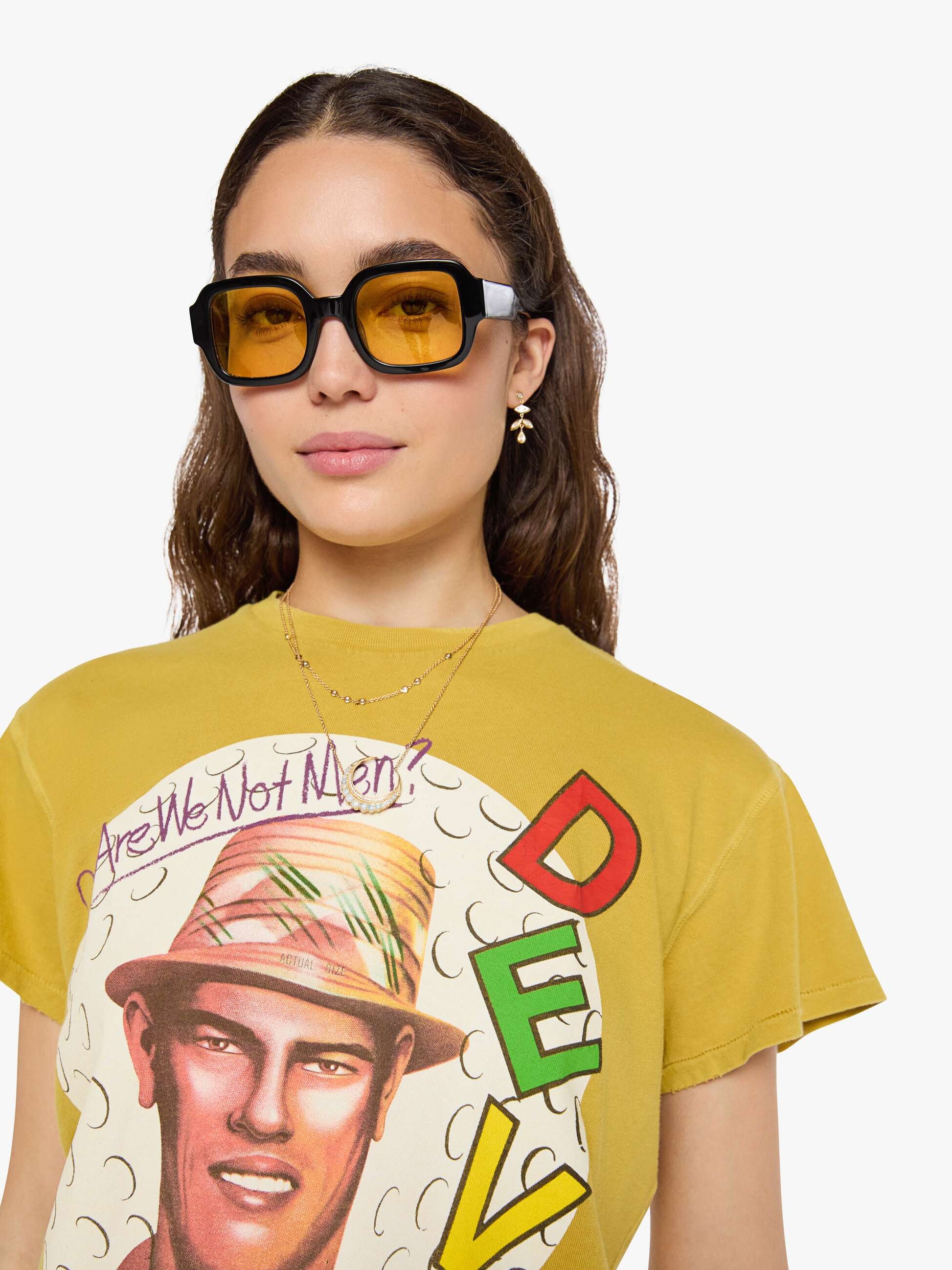 Mother Denim Women MadeWorn Devo Tee