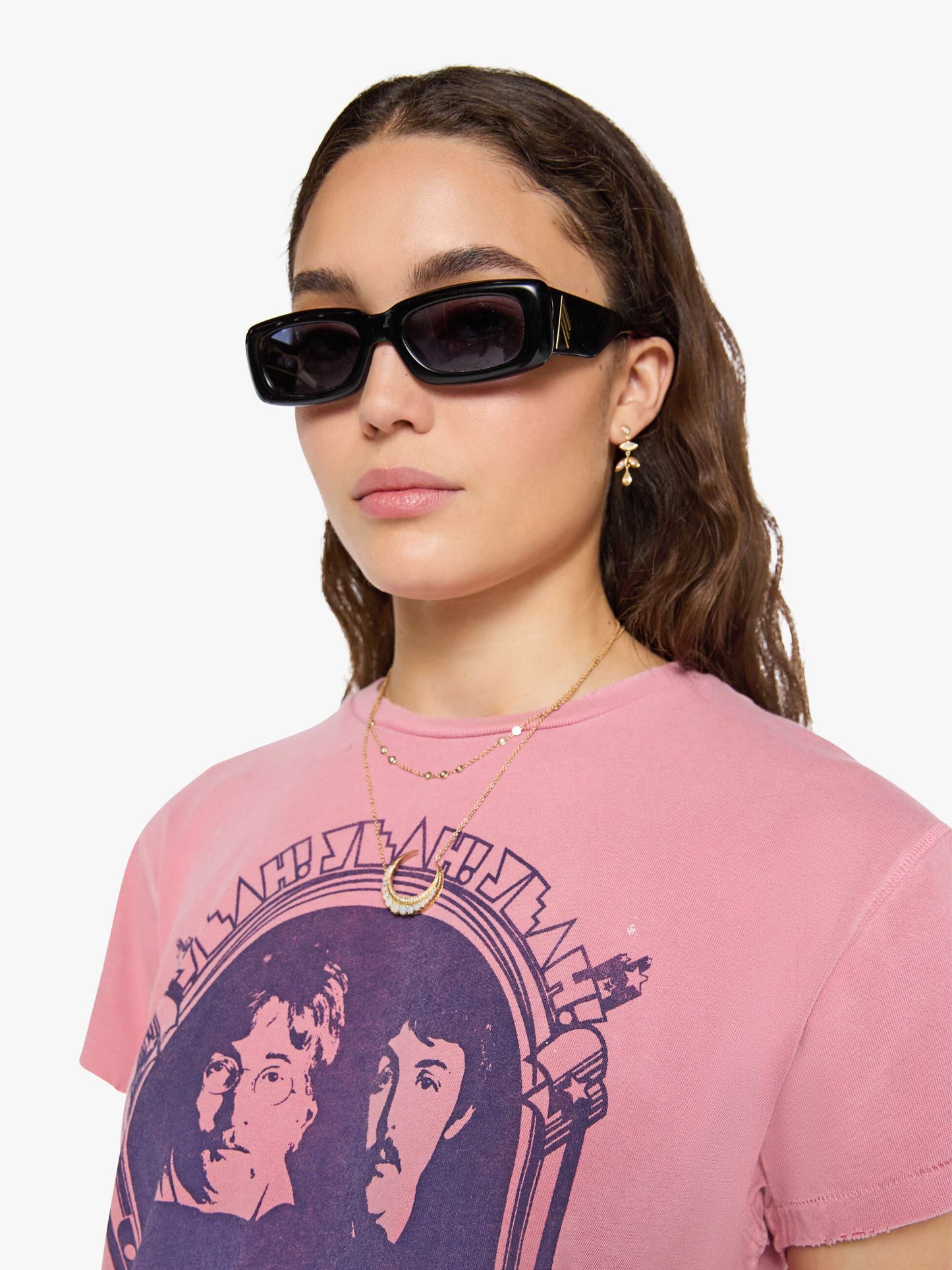 Mother Denim Women MadeWorn The Beatles Tee