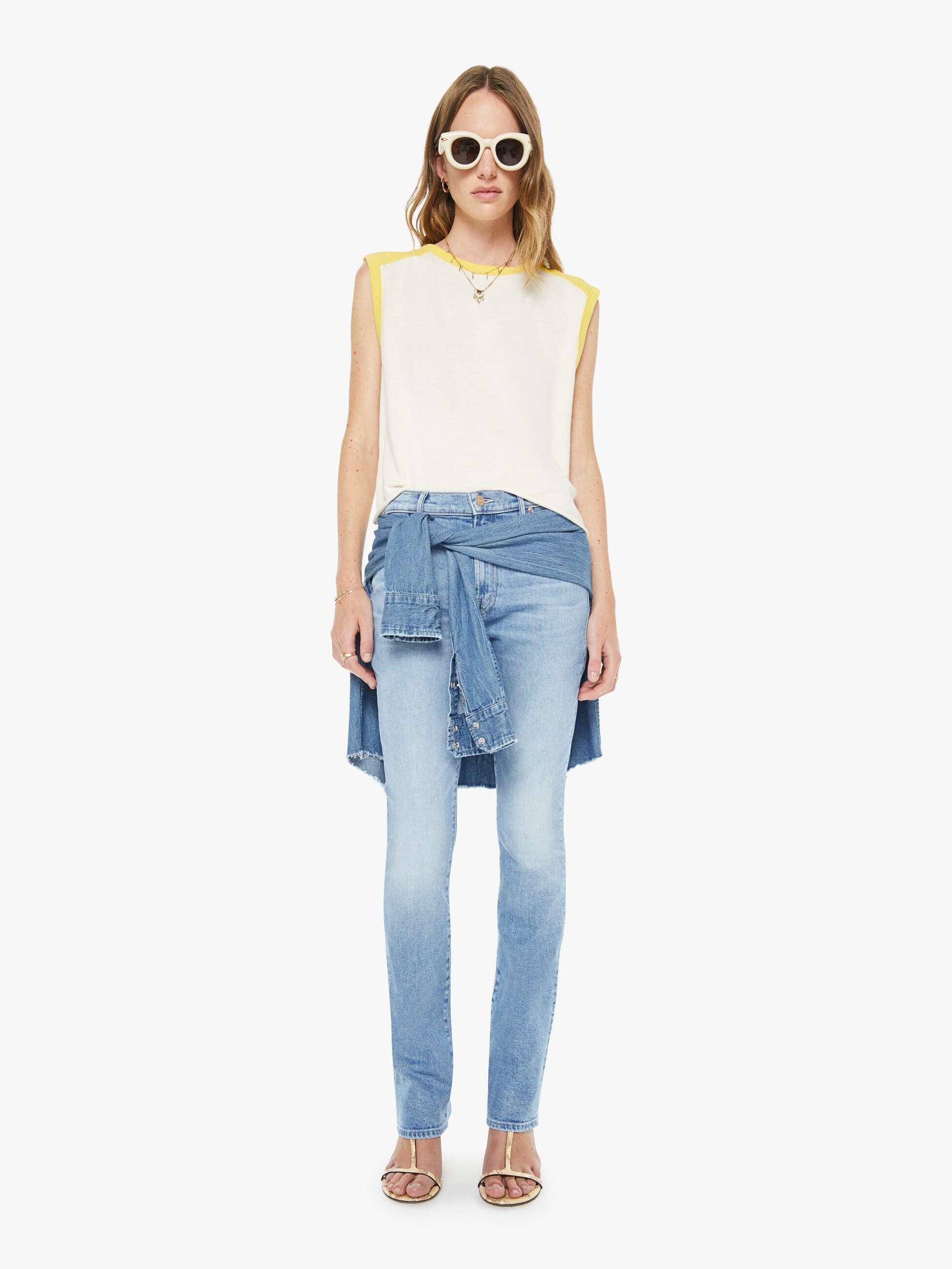 Mother Denim Women The Sleeveless Concert