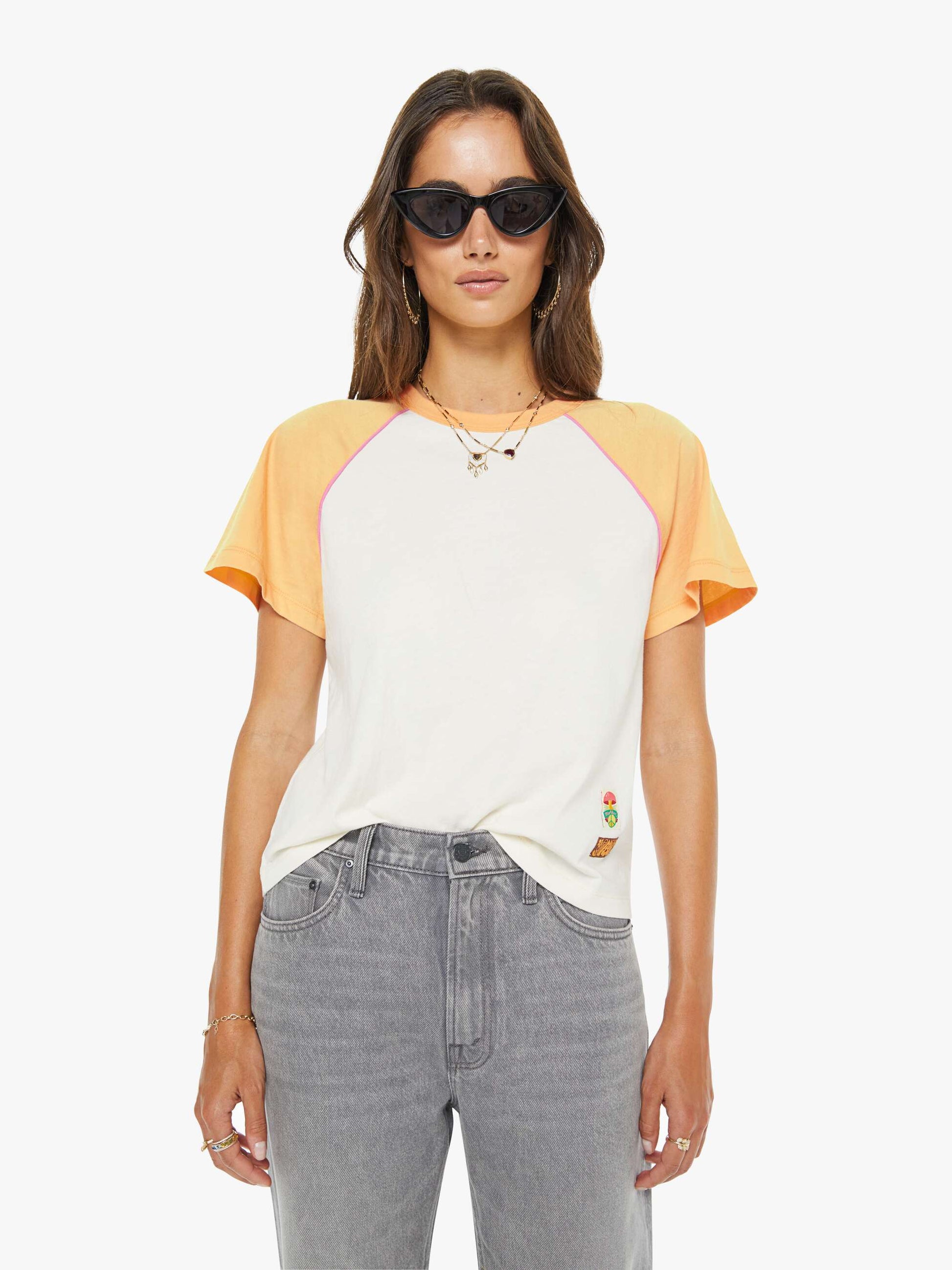 Mother Denim Women The Half Square