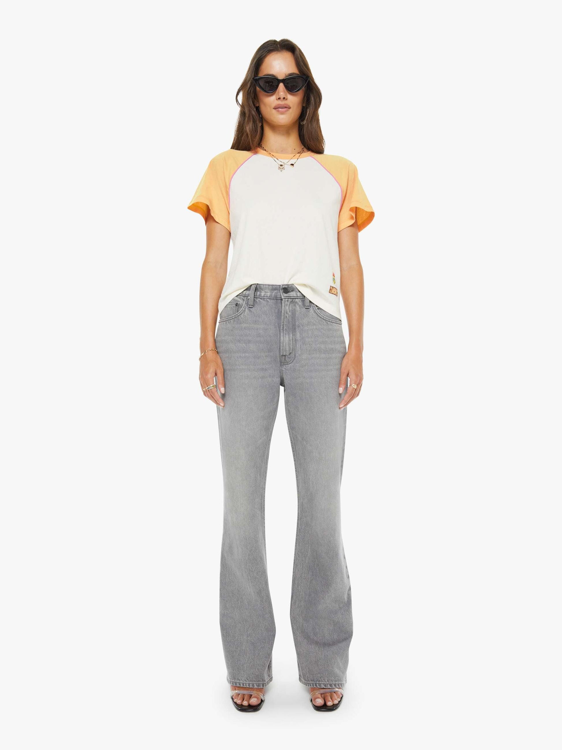 Mother Denim Women The Half Square