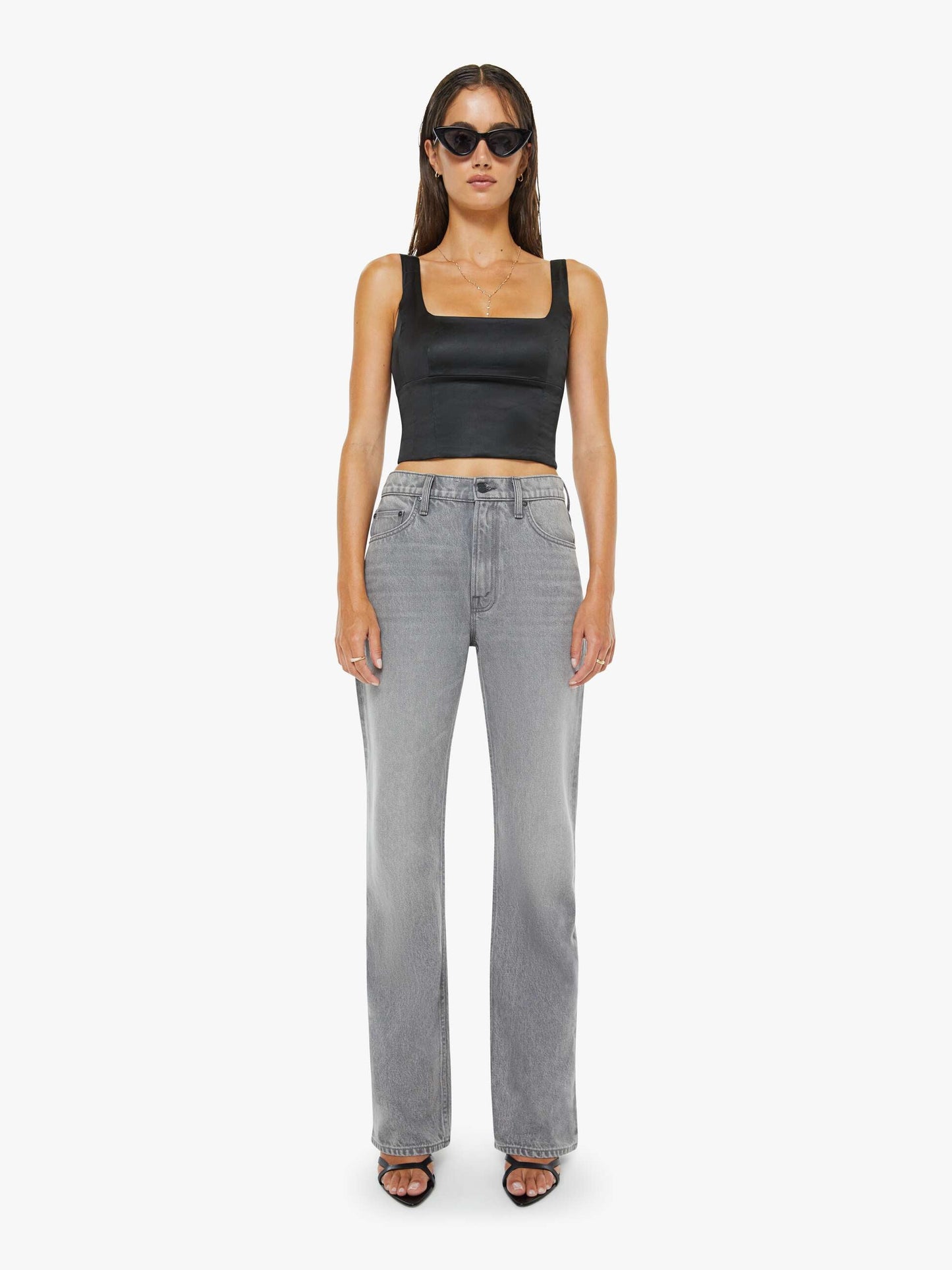 Mother Denim Women The Half Square