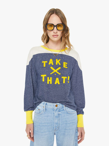 Mother Denim Women The L/S Cap Outfielder