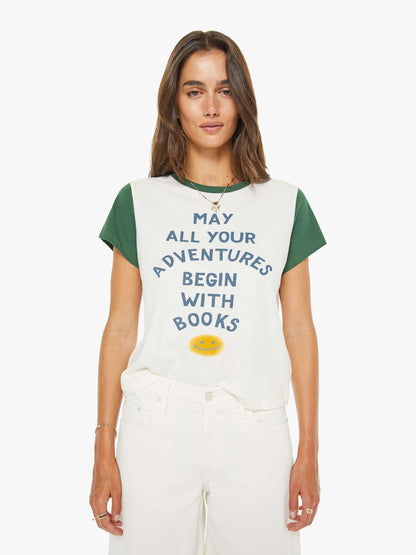 Mother Denim Women The Goodie Goodie Ringer