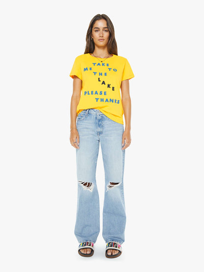 Mother Denim Women The Boxy Goodie Goodie