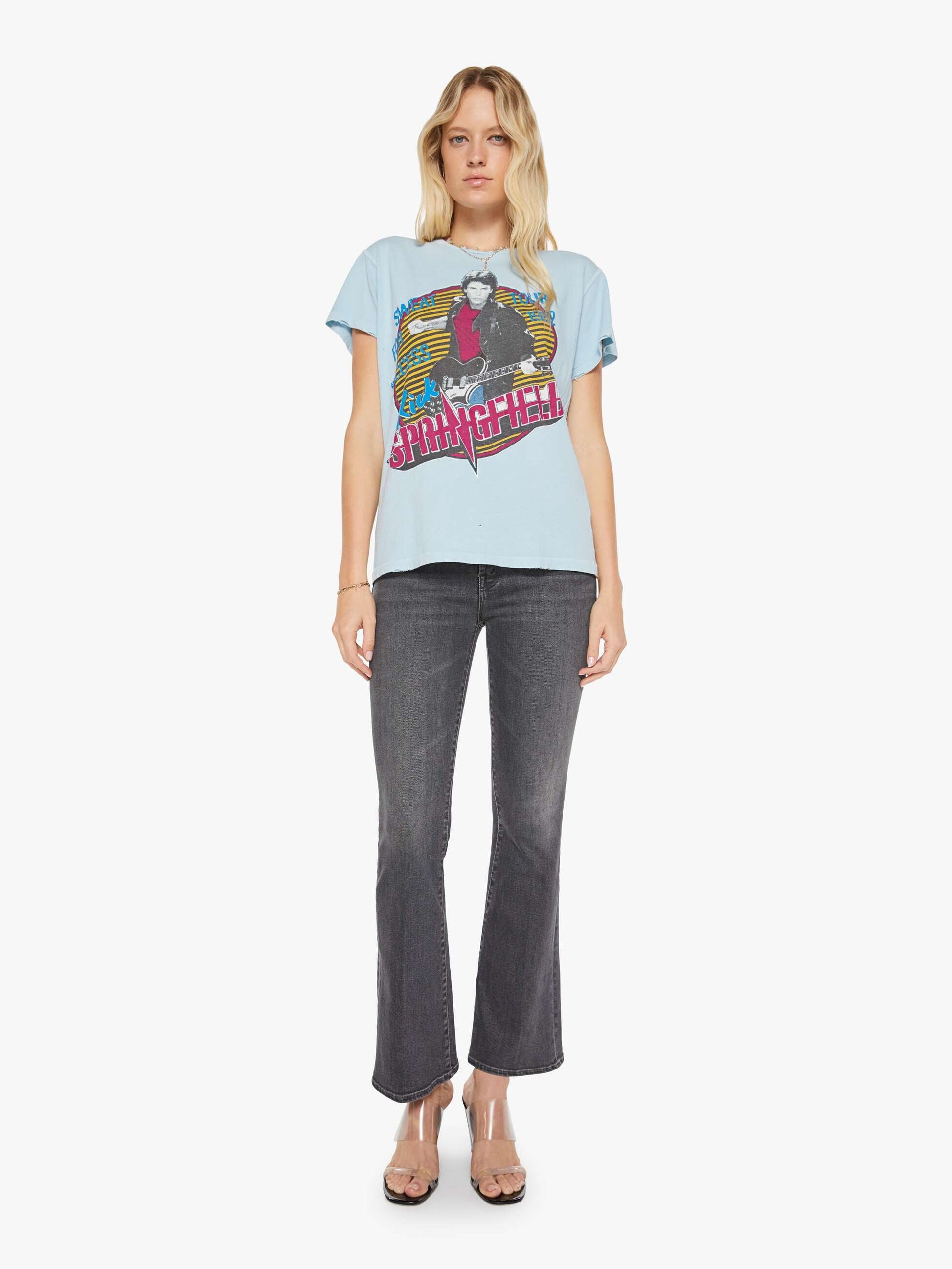 Mother Denim Women MadeWorn Rick Springfield Tee