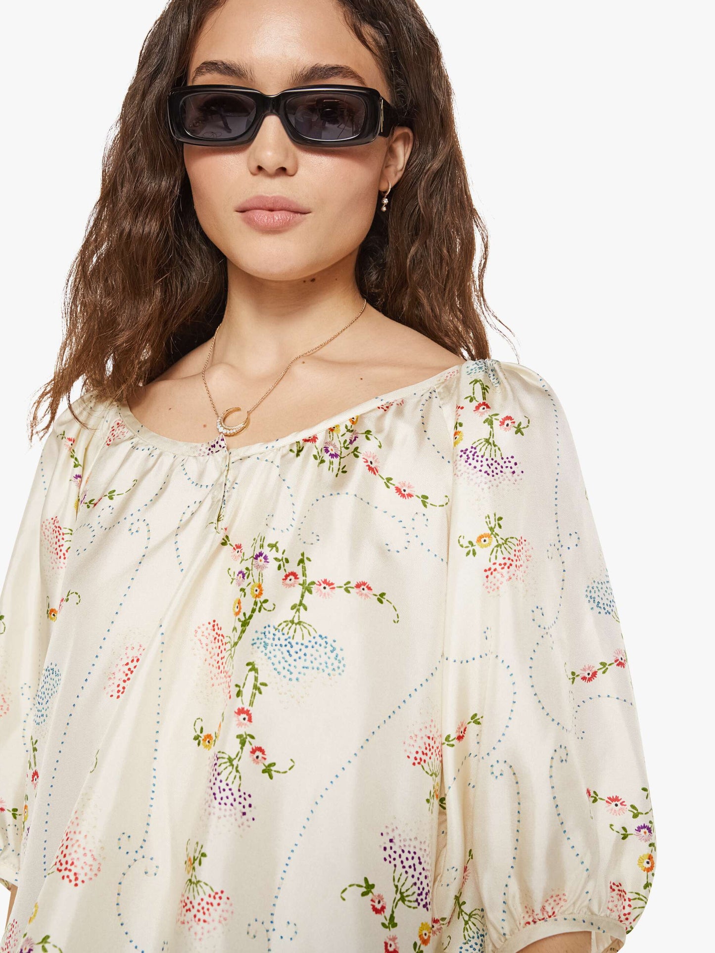 Mother Denim Women La Prestic Ouiston Moisson Top
