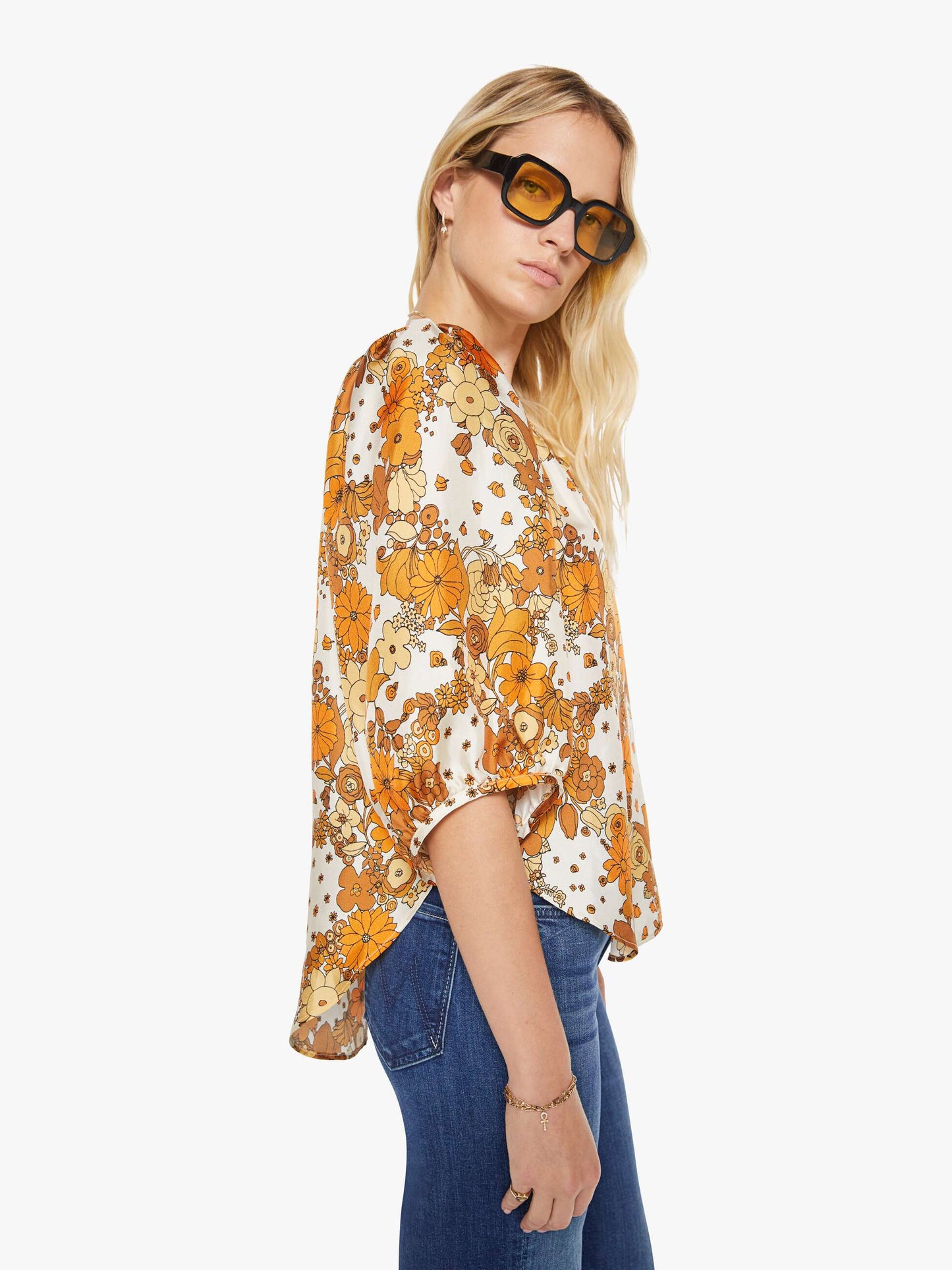 Mother Denim Women La Prestic Ouiston Moisson Top