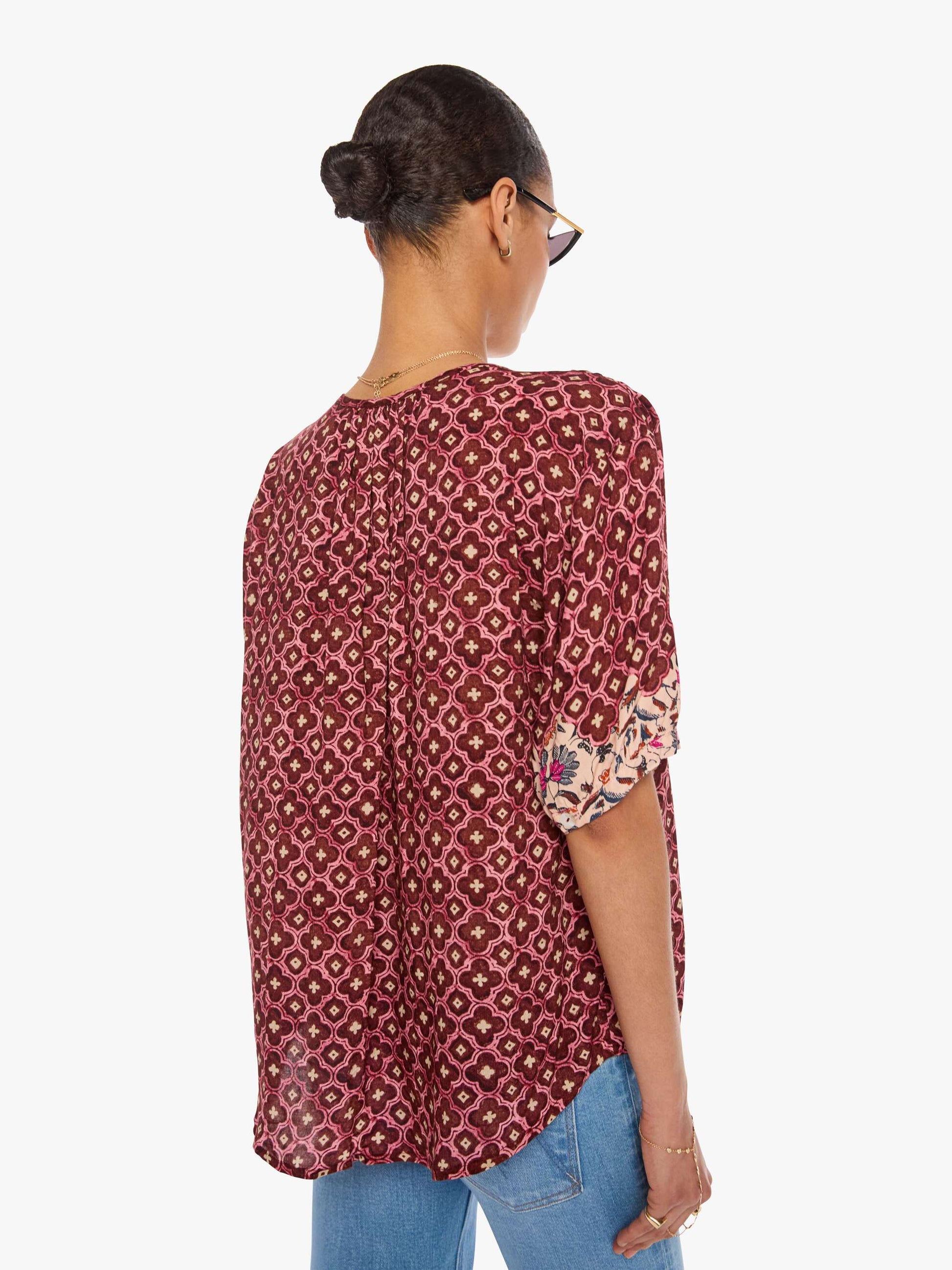 Mother Denim Women Natalie Martin Violet Top
