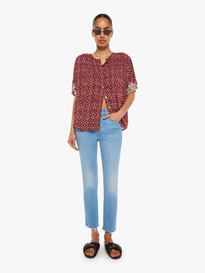 Mother Denim Women Natalie Martin Violet Top