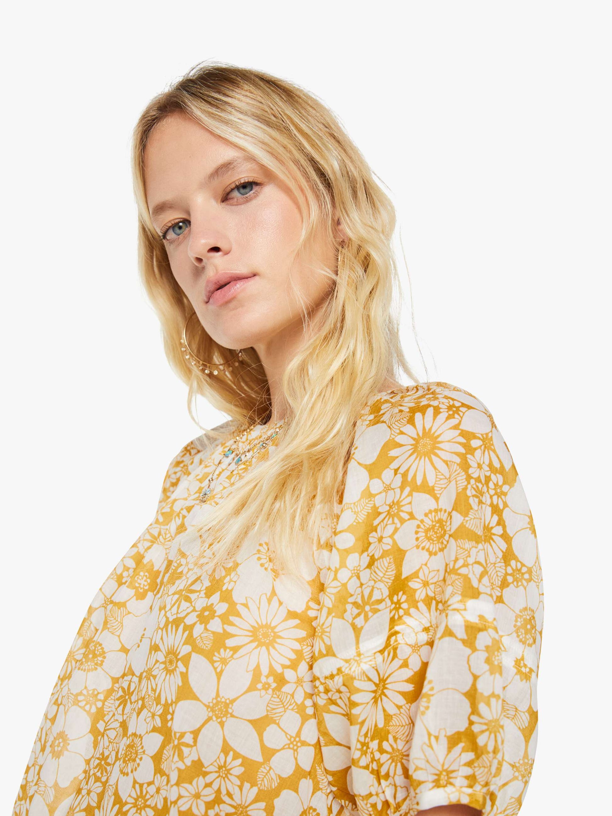 Mother Denim Women The Party In The Back Shirt