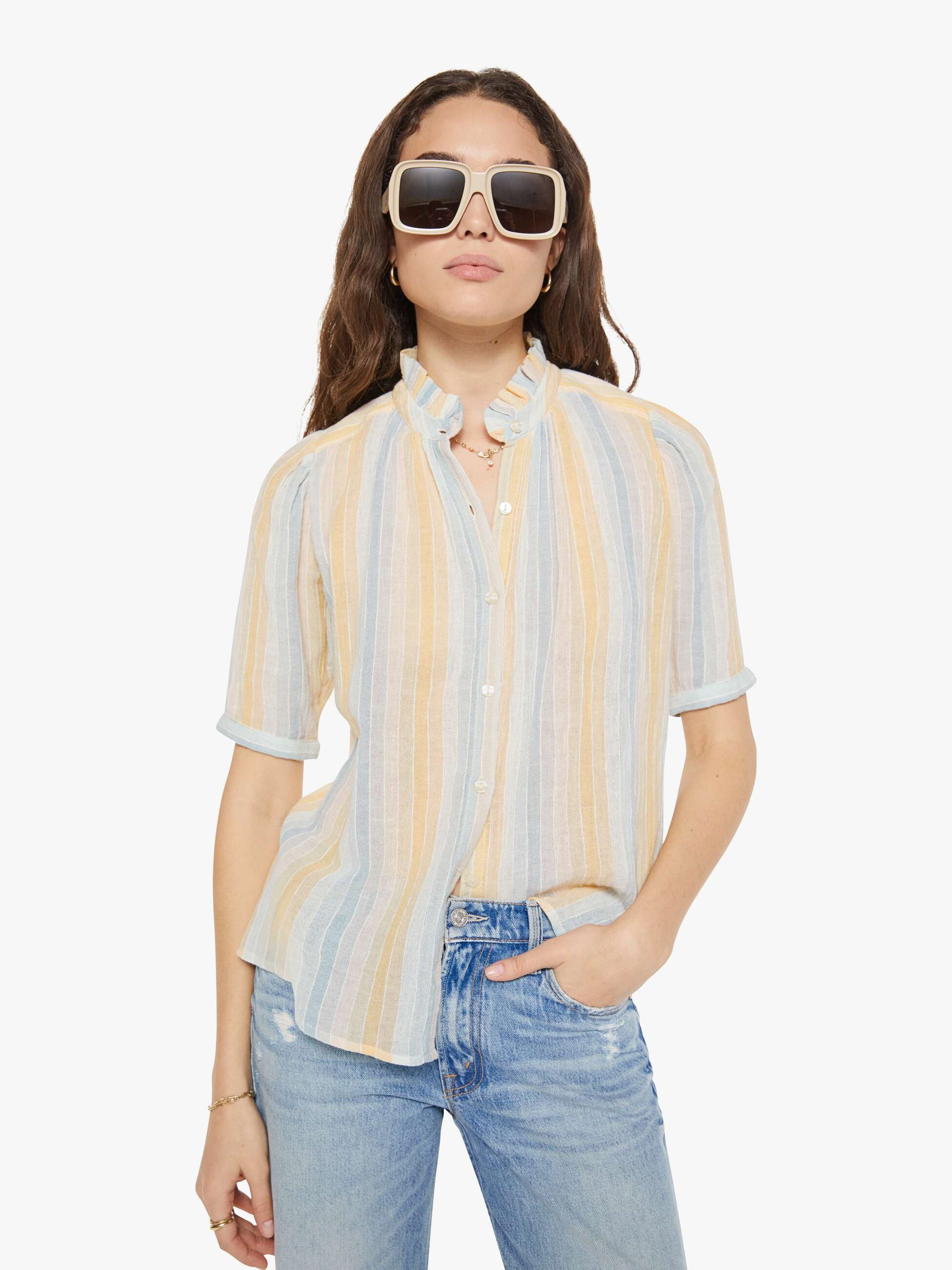 Mother Denim Women Alix of Bohemia Winnie Shirt