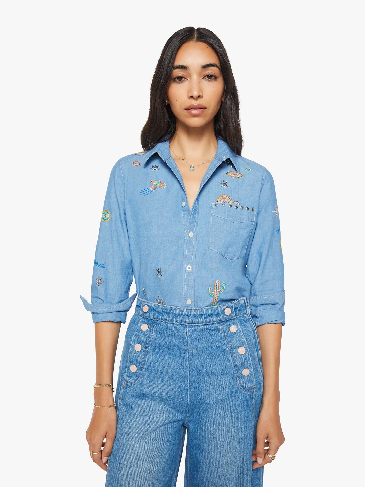 Mother Denim Women The Foxy Boxy