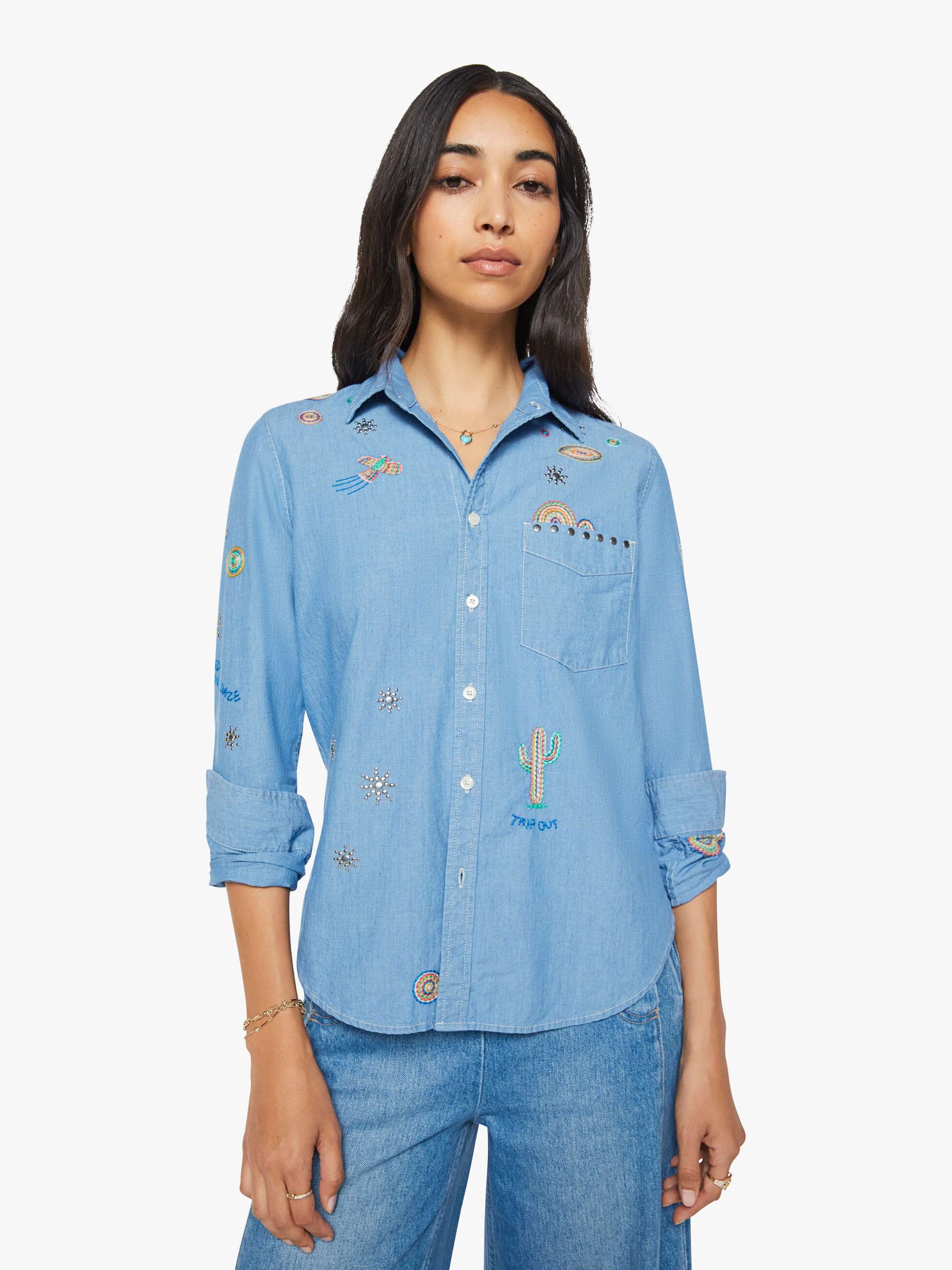 Mother Denim Women The Foxy Boxy