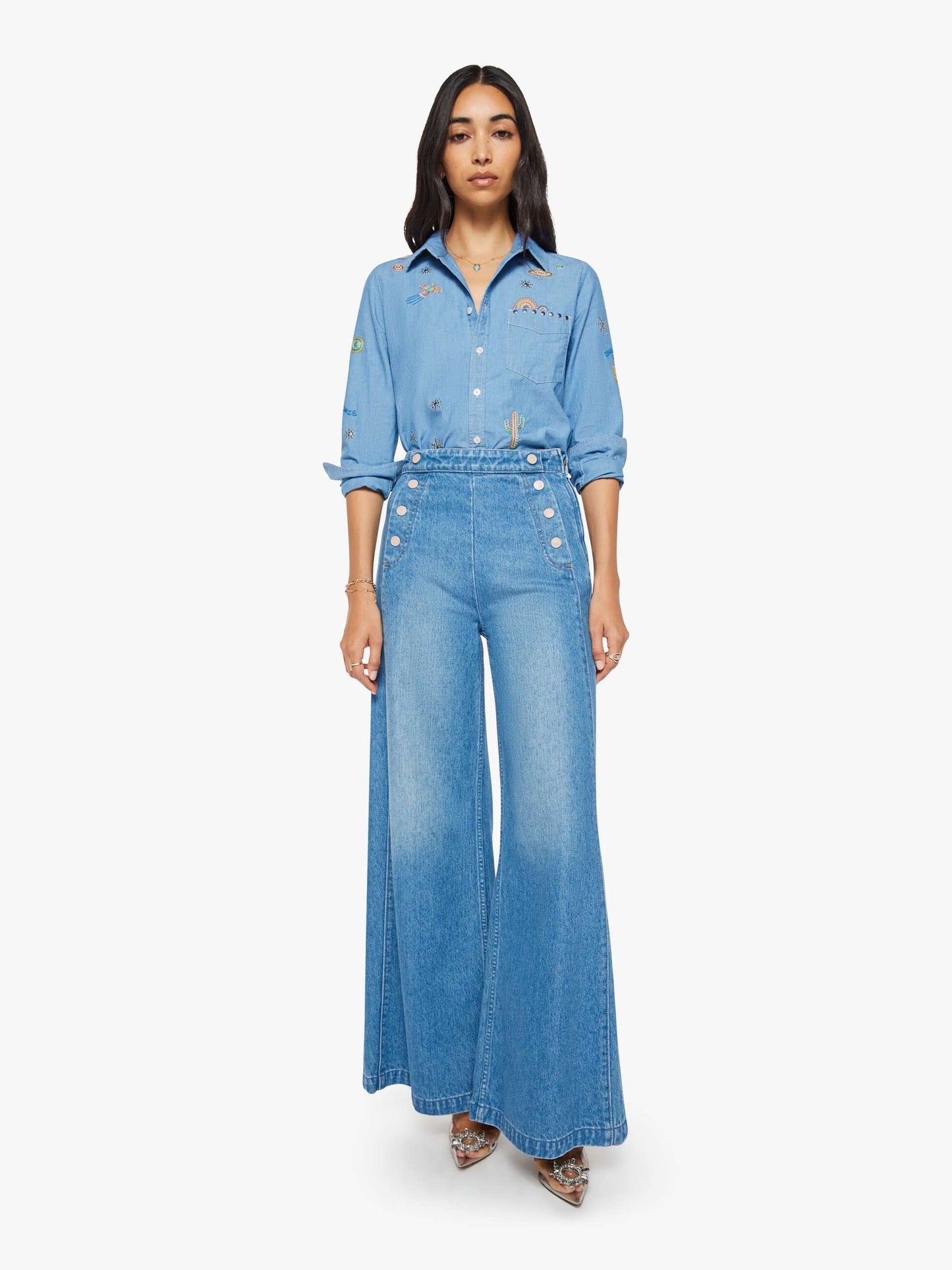 Mother Denim Women The Foxy Boxy