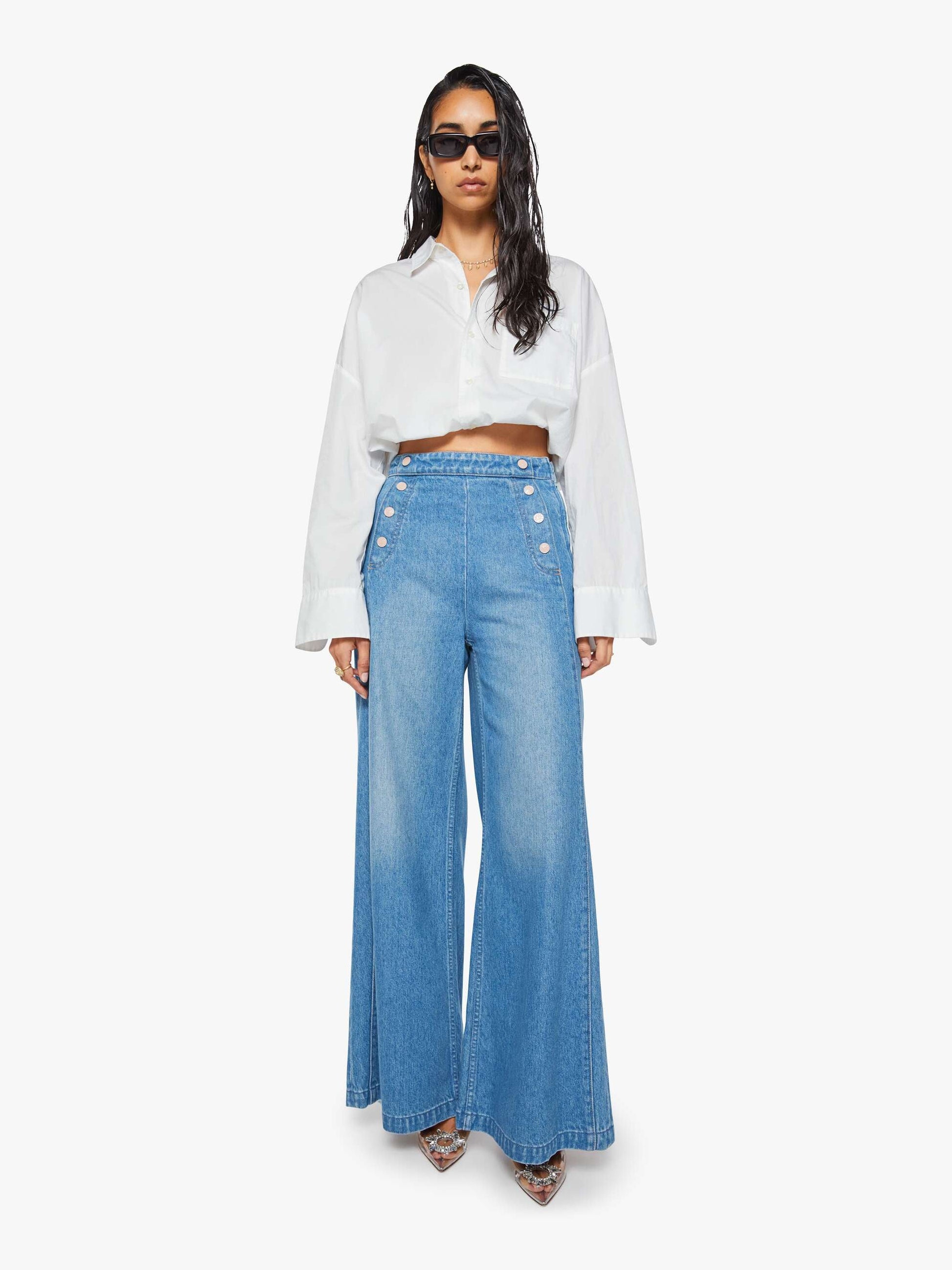 Mother Denim Women The Foxy Boxy