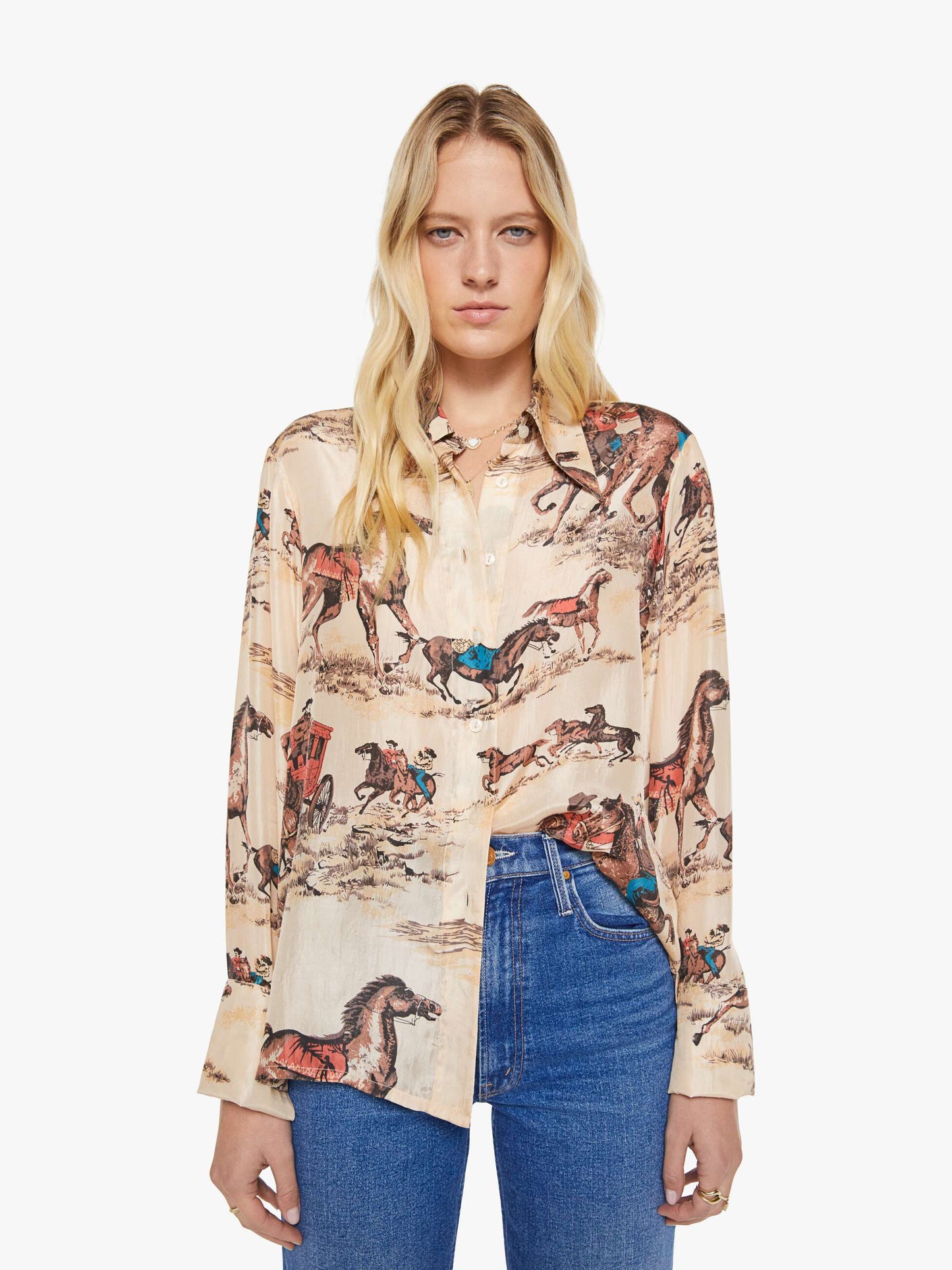 Mother Denim Women Alix Of Bohemia Dana Shirt