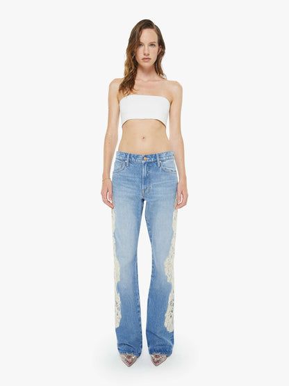 Mother Denim Women The Memory Lane Puff Sleeve