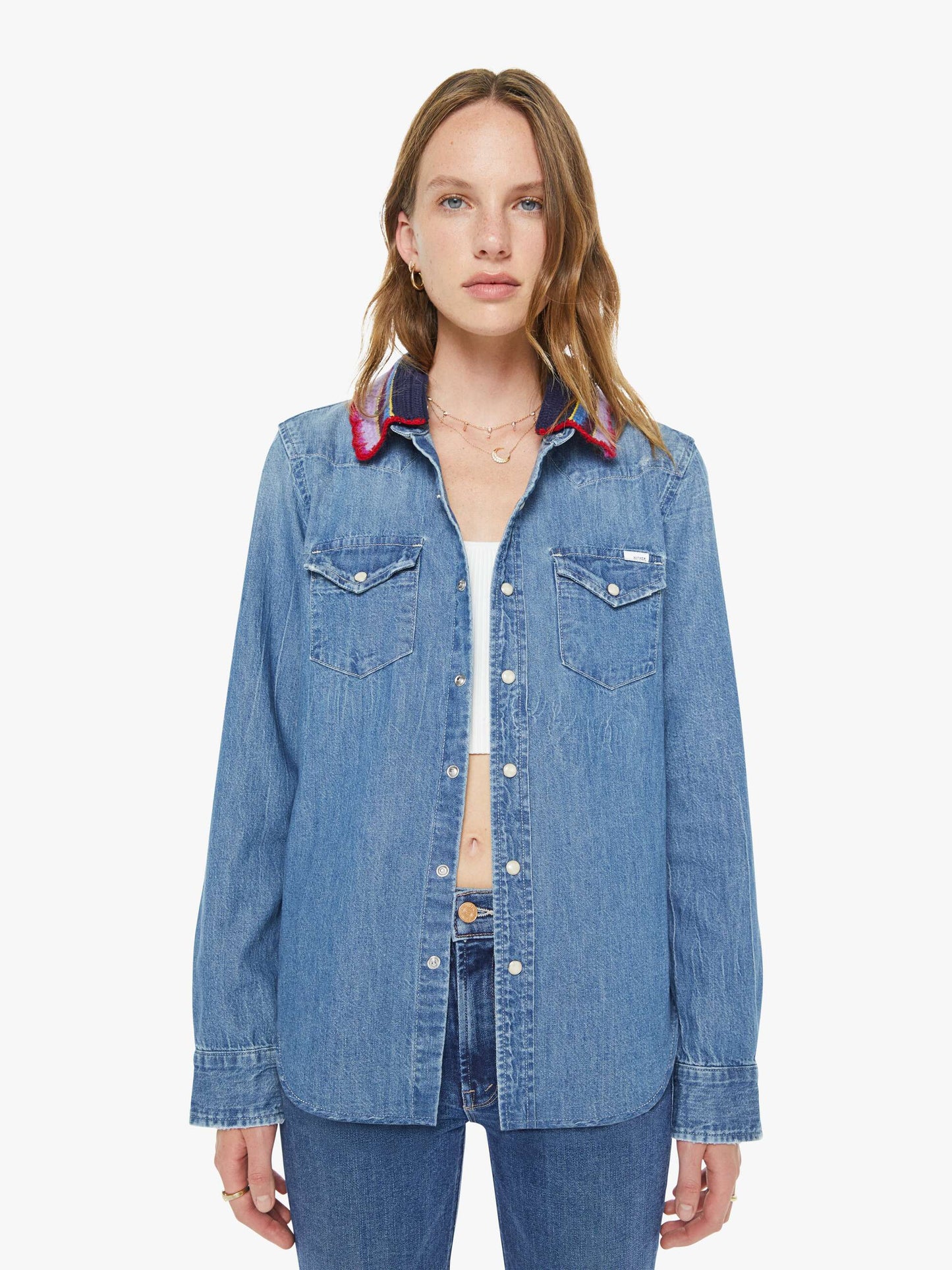 Mother Denim Women The Collar Club Exes